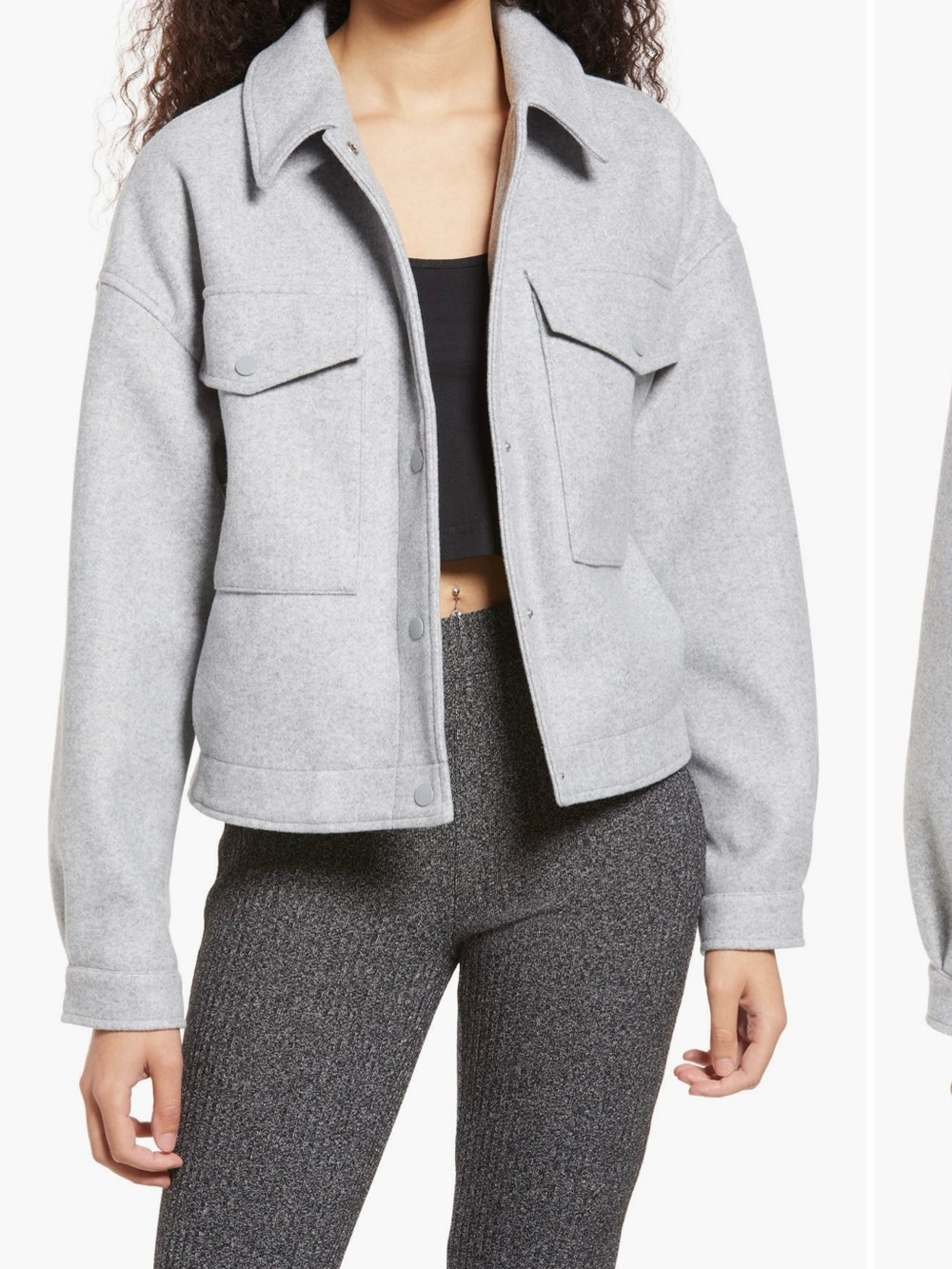 Vero Moda Brushed Grey Jacket